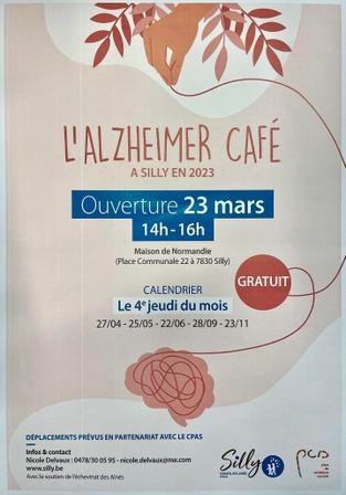 Informations relatives aux réunions de l'Alzheimer Café