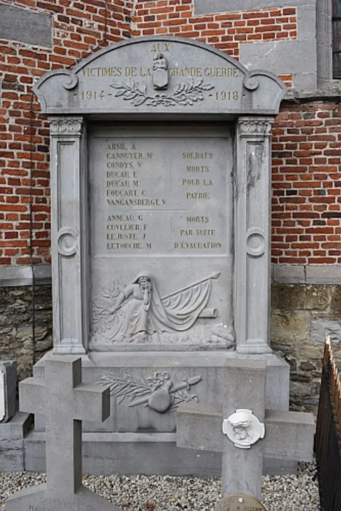 Monument aux Morts du cimetière de Bassilly