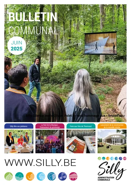 Couverture du bulletin communal de Silly - Juin 2025