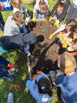 « Du potager à l'assiette » -- cuisine collective