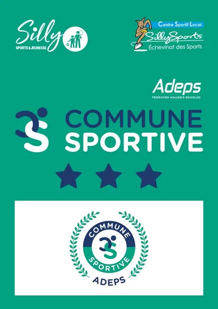Label « Commune Sportive » 3 étoiles décerné à Silly par l'ADEPS