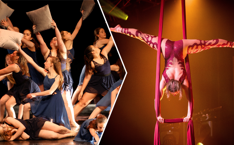 Le Petit Ballet de Silly et Aerialis – Spectacle de danse et arts aériens