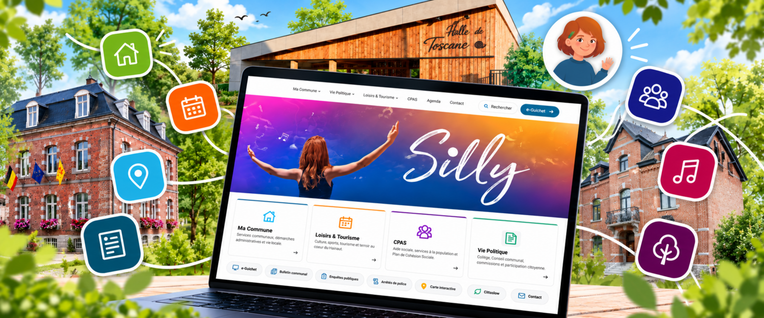 Bienvenue sur le nouveau site internet de la Commune de Silly !